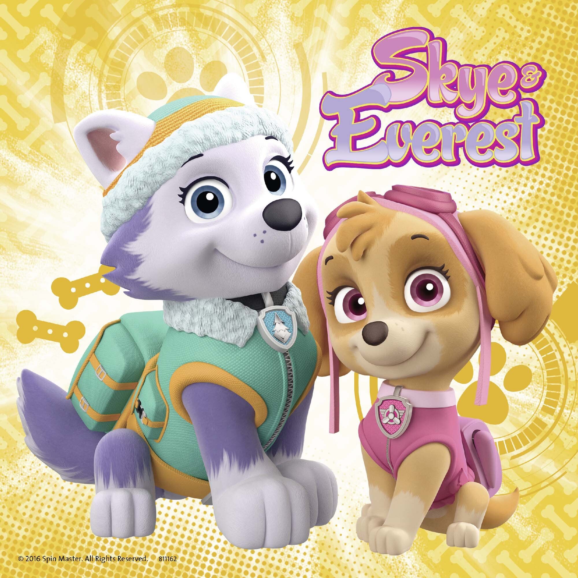 Ravensburger Palapeli, Paw Patrol - Skye & Everest 3x49 palaa