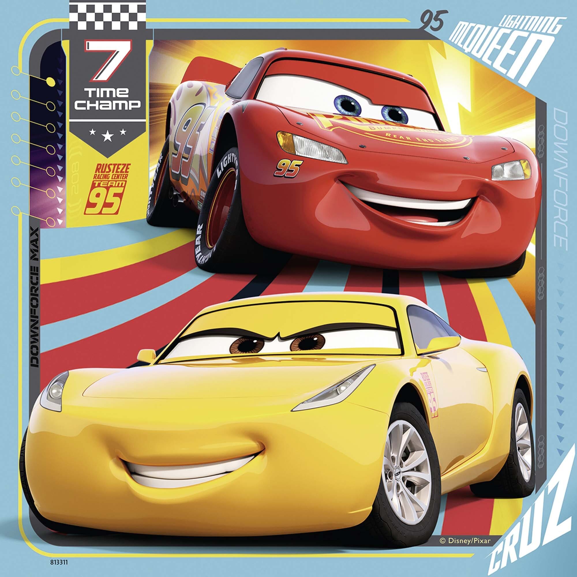 Ravensburger Palapeli, Disney Cars 3x49 palaa