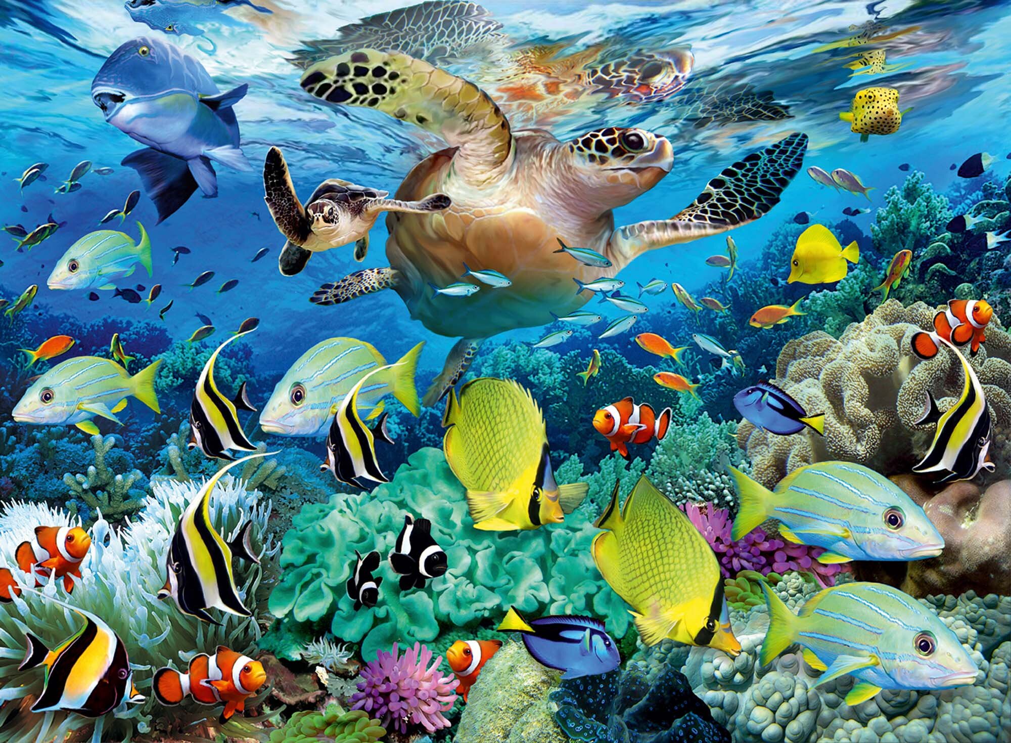 Ravensburger Palapeli, Underwater Paradise 150 palaa XXL