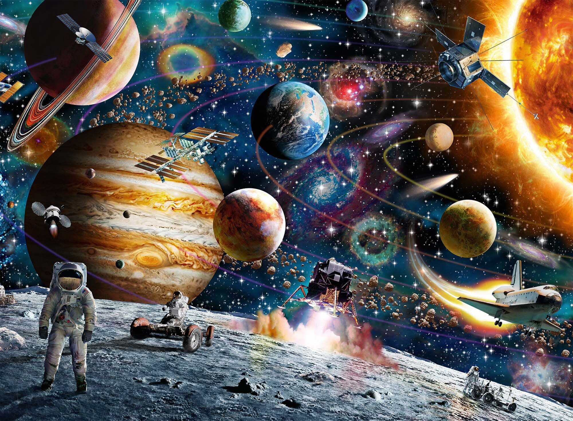 Ravensburger Palapeli, Outer Space 150 palaa XXL