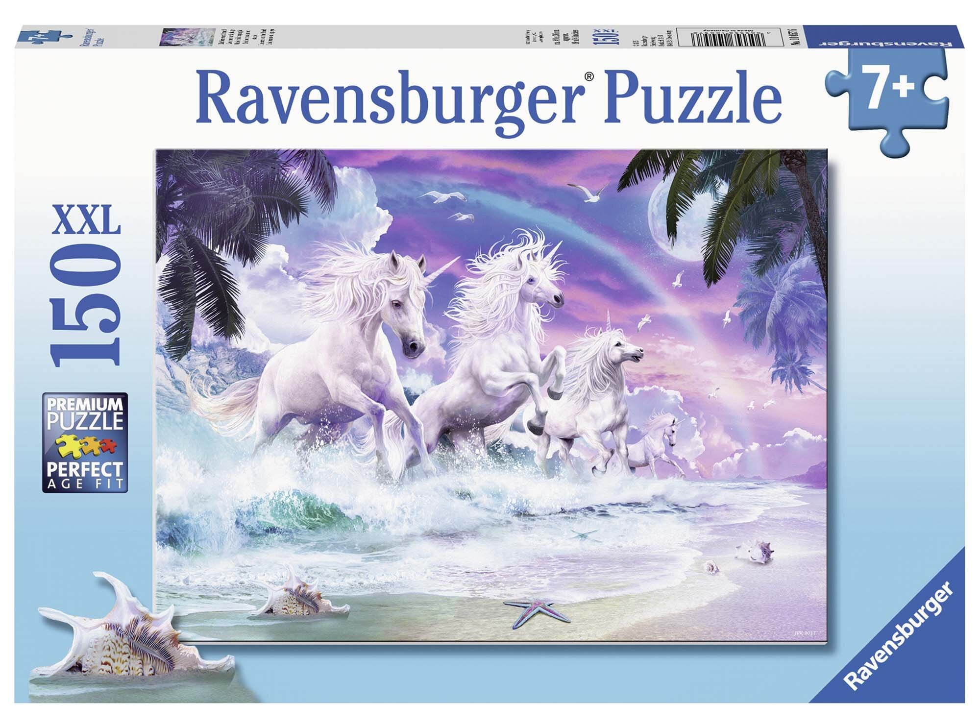 Ravensburger Palapeli, Unicorn Beach 150 palaa XXL