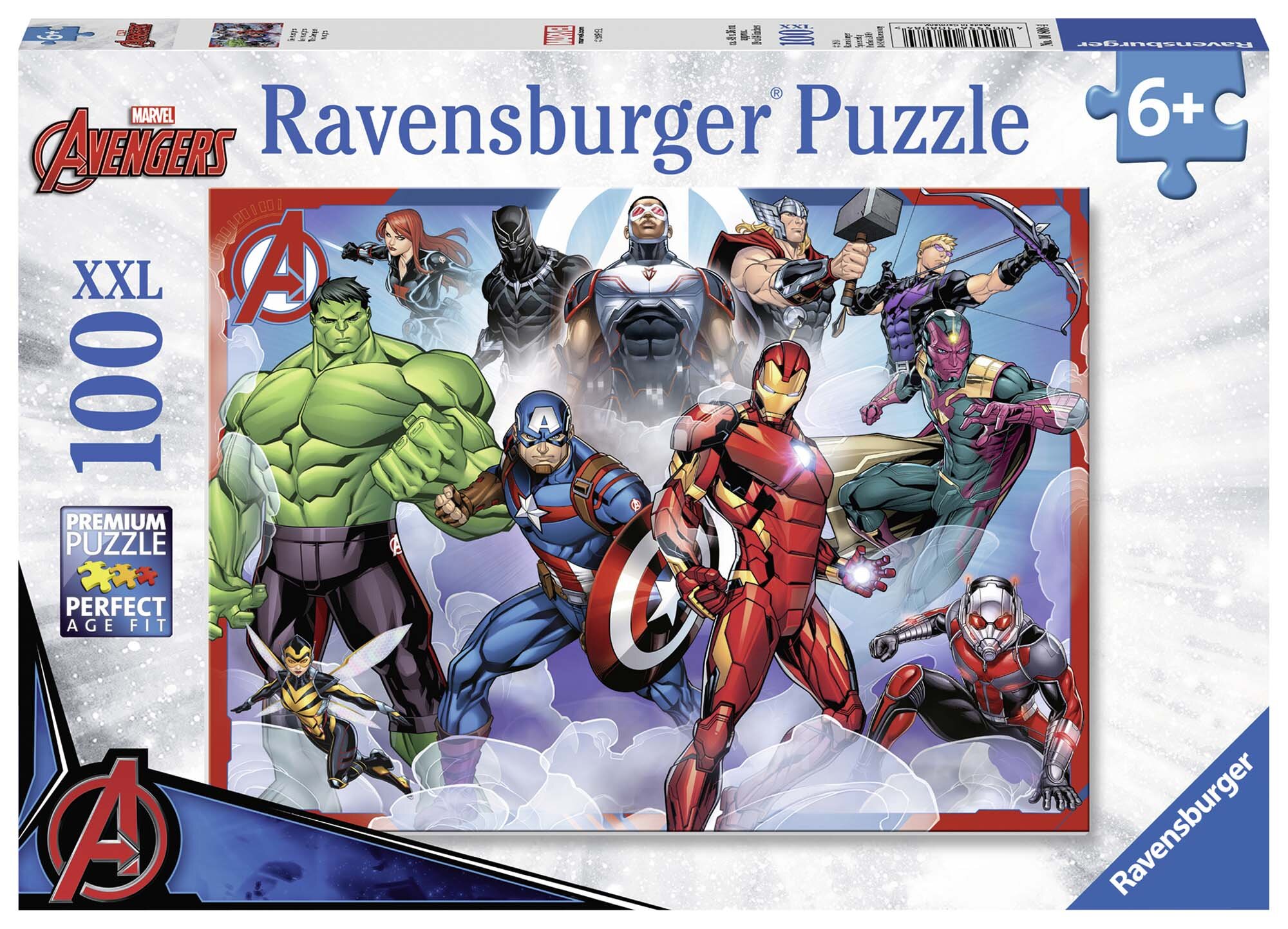 Ravensburger Palapeli, Marvel Avengers 100 palaa XXL