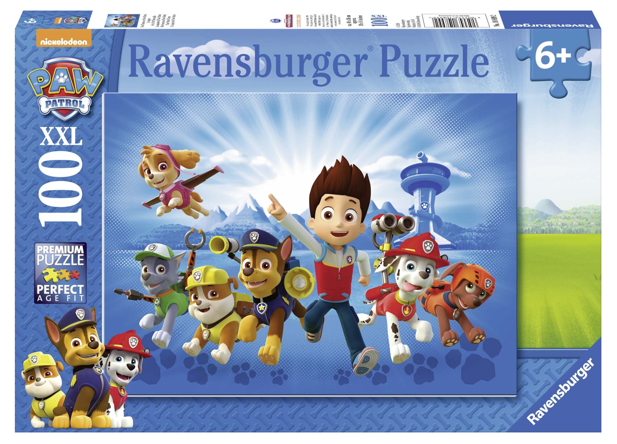 Ravensburger Palapeli, Paw Patrol 100 palaa XXL