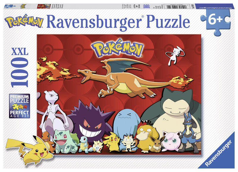 Ravensburger Palapeli, My favorite Pokémon 100 palaa XXL