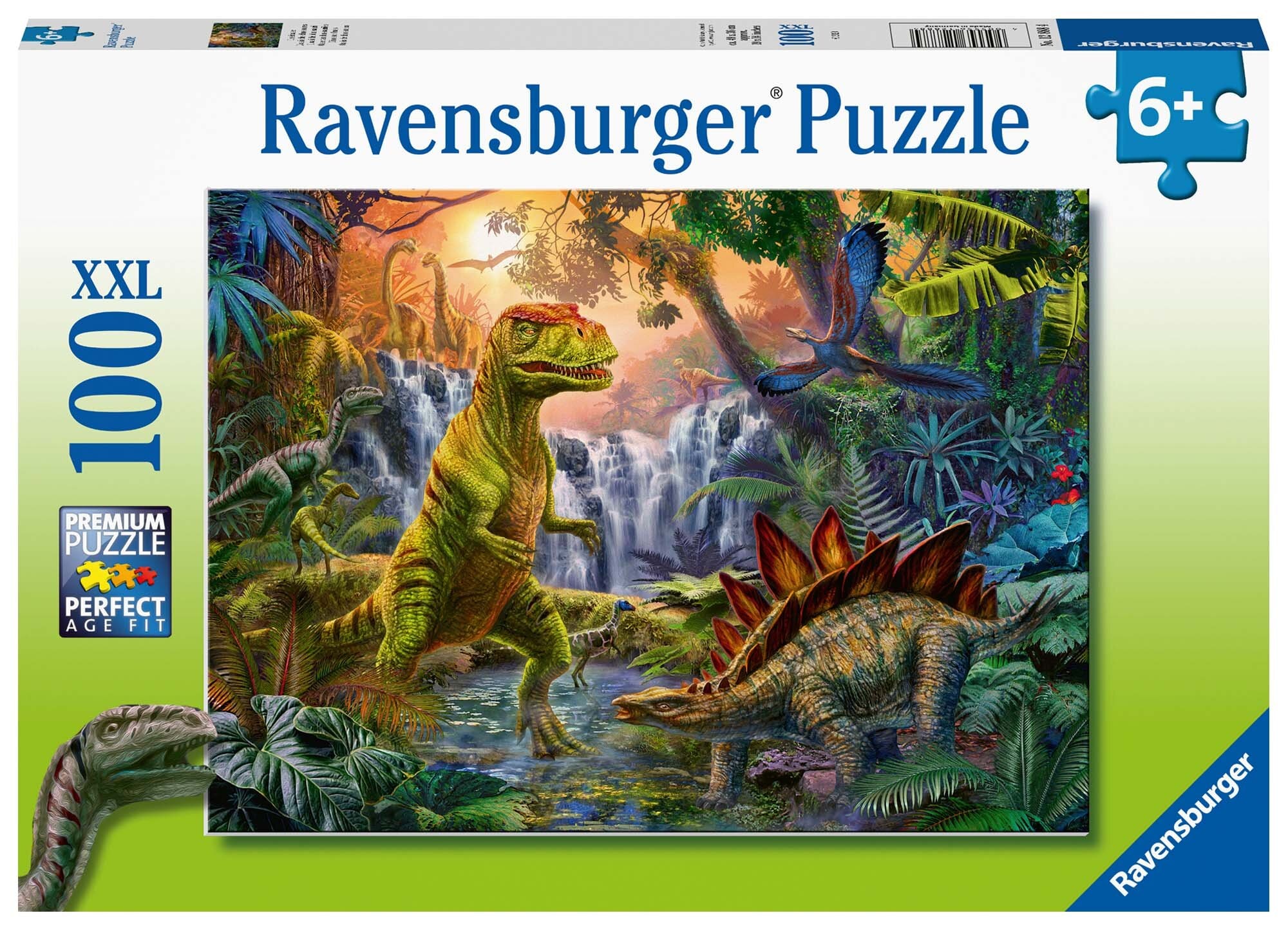 Ravensburger Palapeli, Dinosaur Oasis 100 palaa XXL