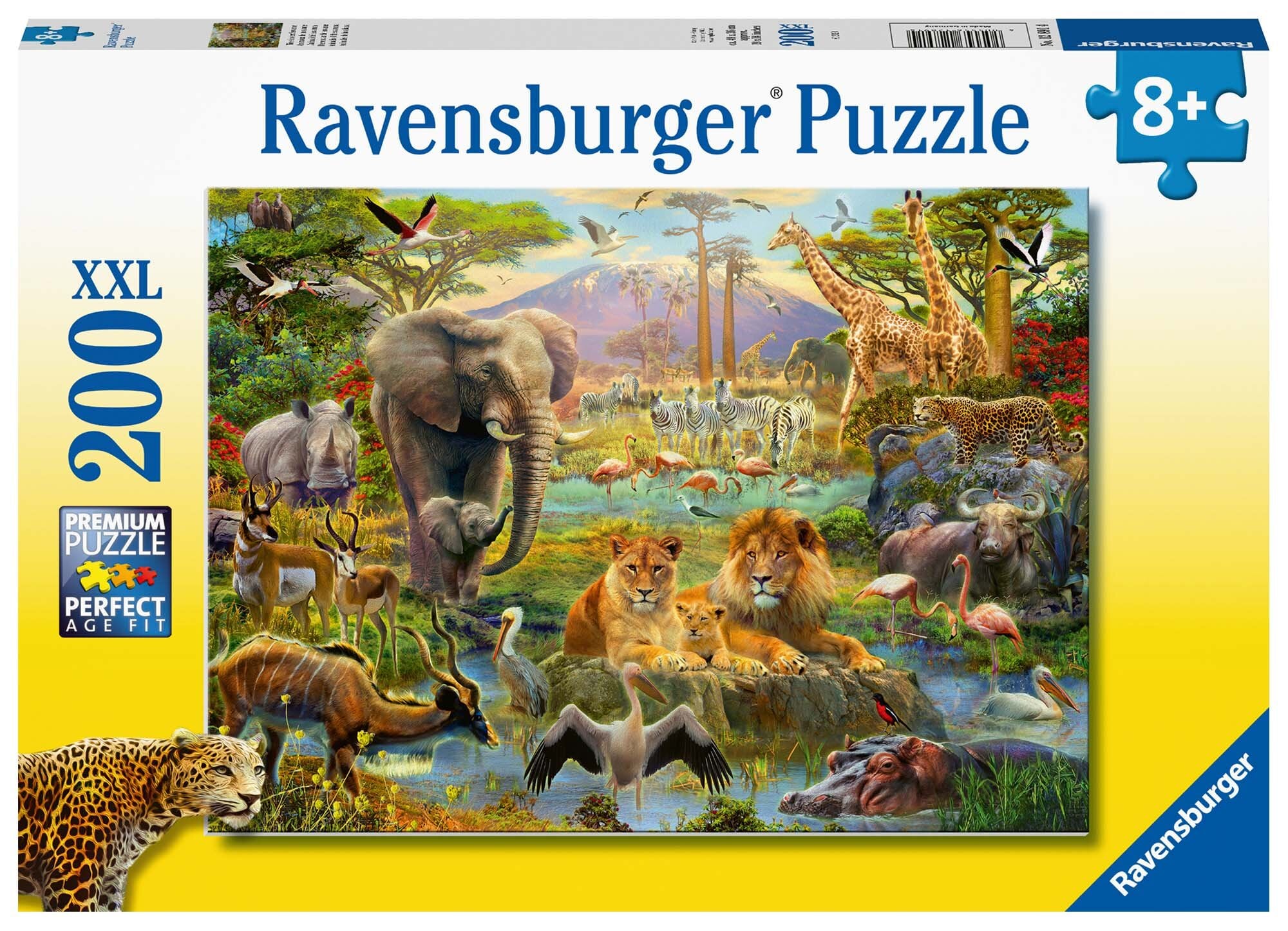 Ravensburger Palapeli, Animals of the Savannah 200 palaa XXL