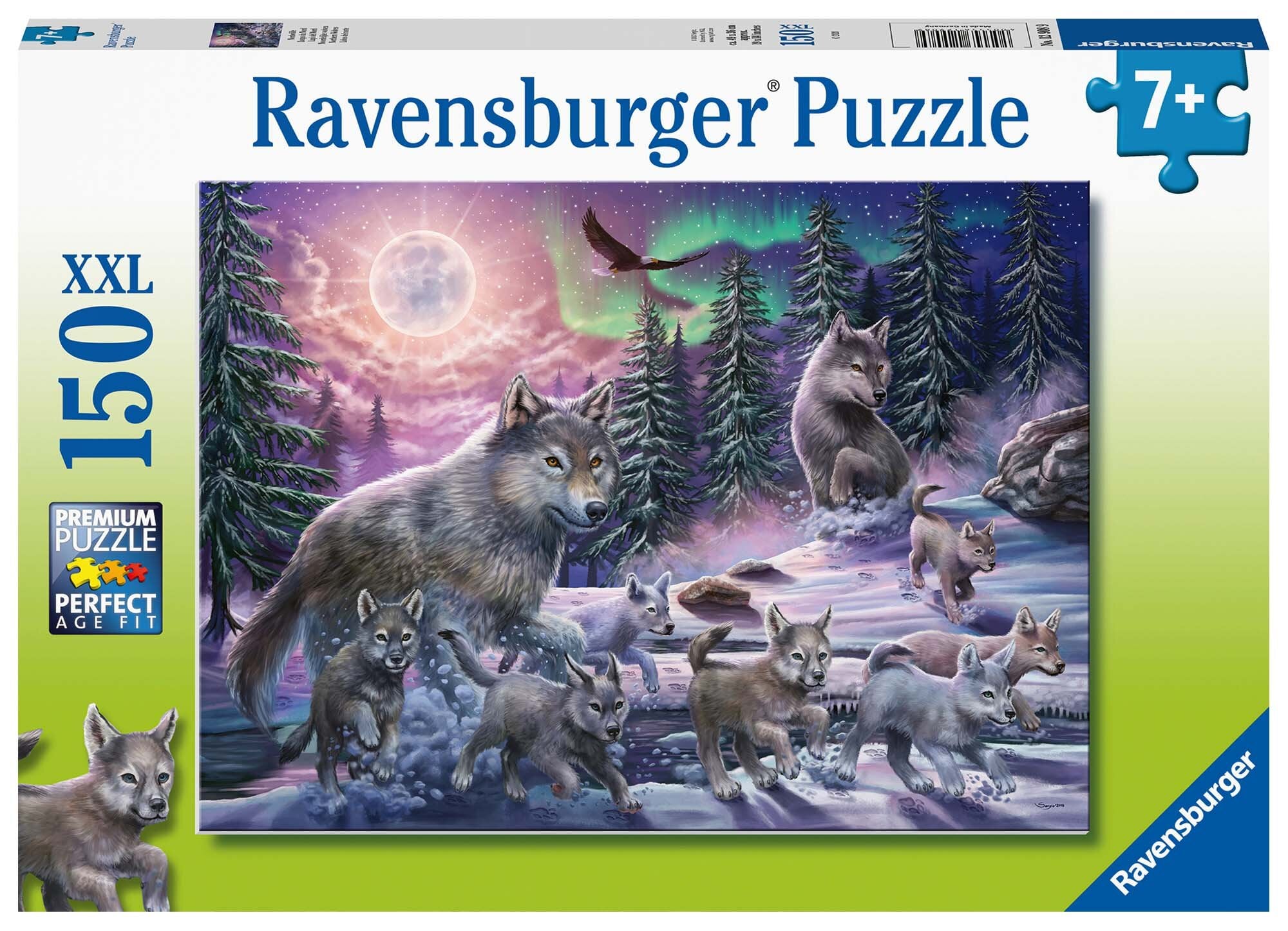 Ravensburger Palapeli, Northern Wolves 150 palaa XXL