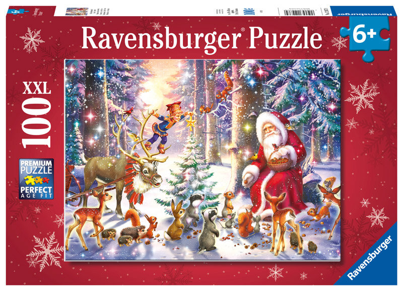 Ravensburger Palapeli, Christmas in the Forest 100 palaa