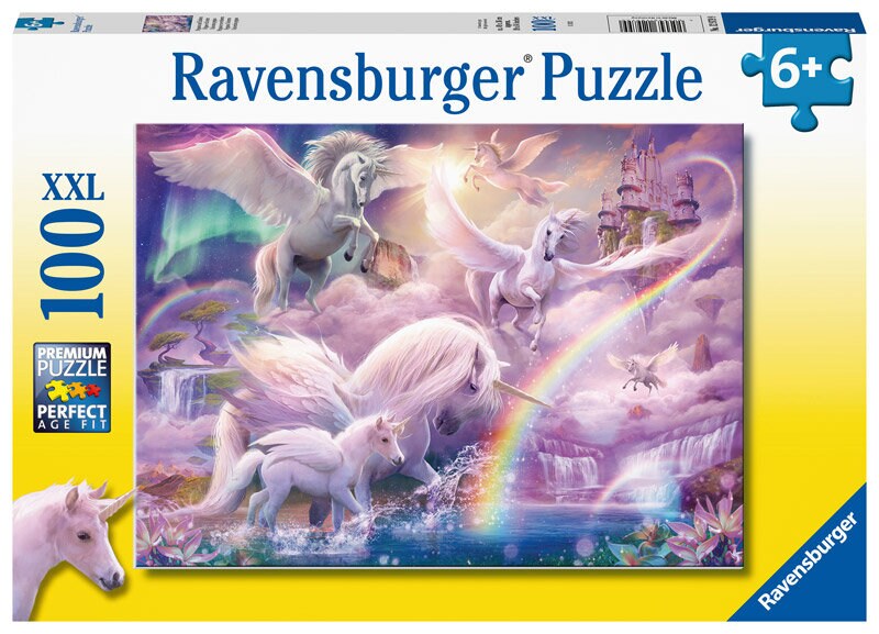 Ravensburger Palapeli, Pegasus Unicorns 100 palaa