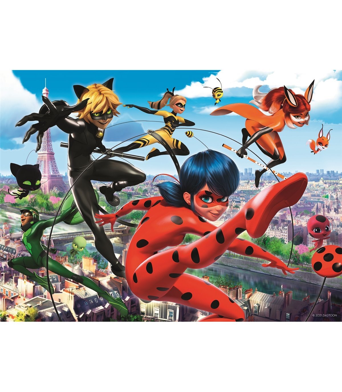 Ravensburger Palapeli, Miraculous Ladybug 200 palaa XXL