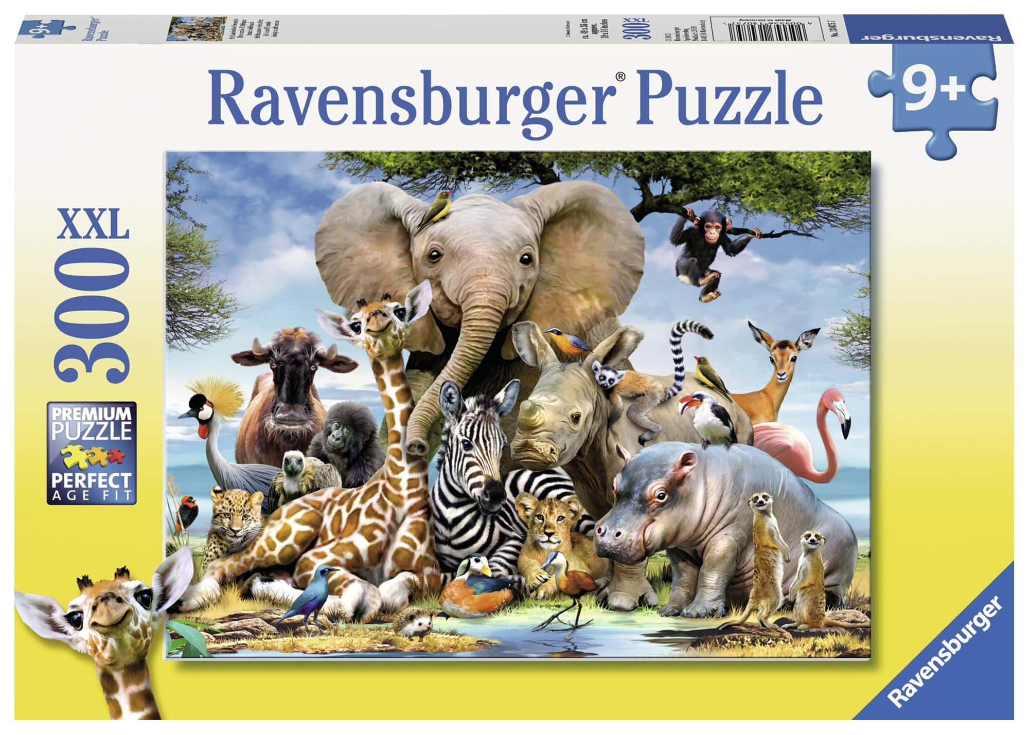 Ravensburger Palapeli, African Friends 300 palaa XXL