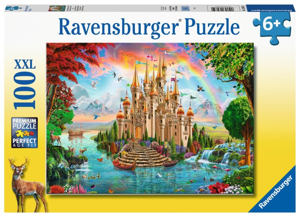 Ravensburger Palapeli, Rainbow Castle 100 palaa XXL