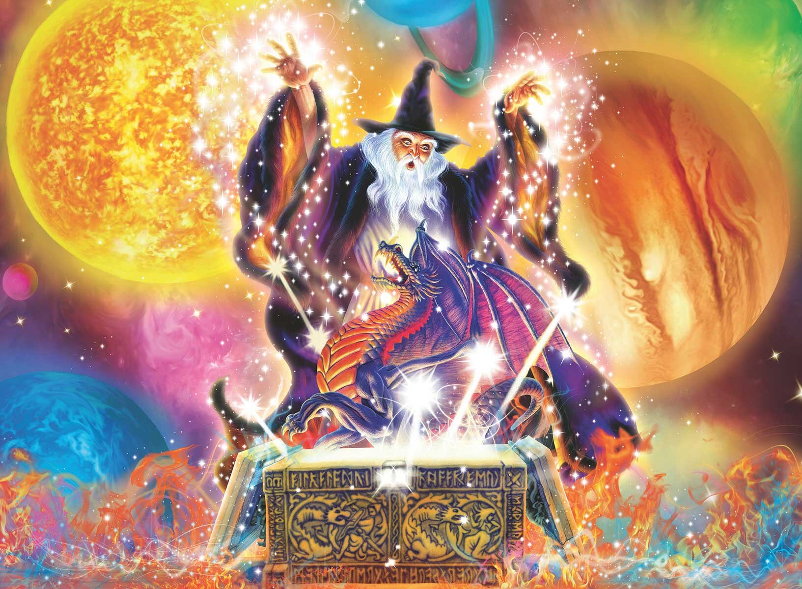 Ravensburger Palapeli, Magical Dragon 100 palaa XXL