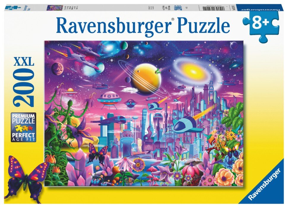 Ravensburger Palapeli, Cosmic City 200 palaa XXL