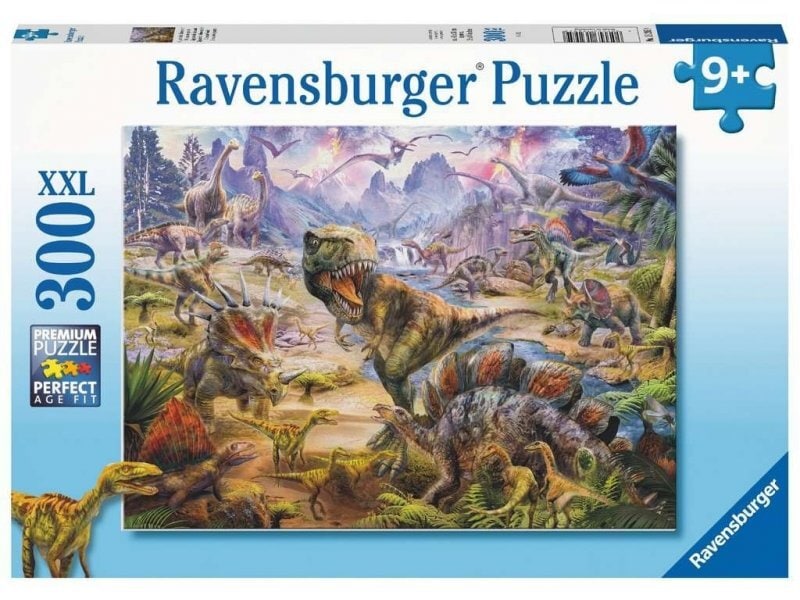 Ravensburger Palapeli, Dinosaur World 300 palaa XXL