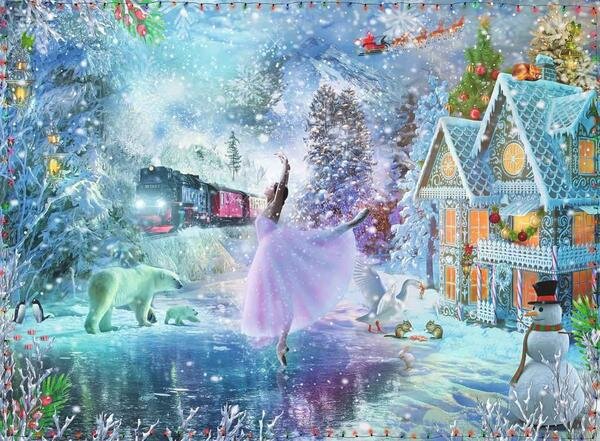 Ravensburger Palapeli - Winter Wonderland 300 palaa