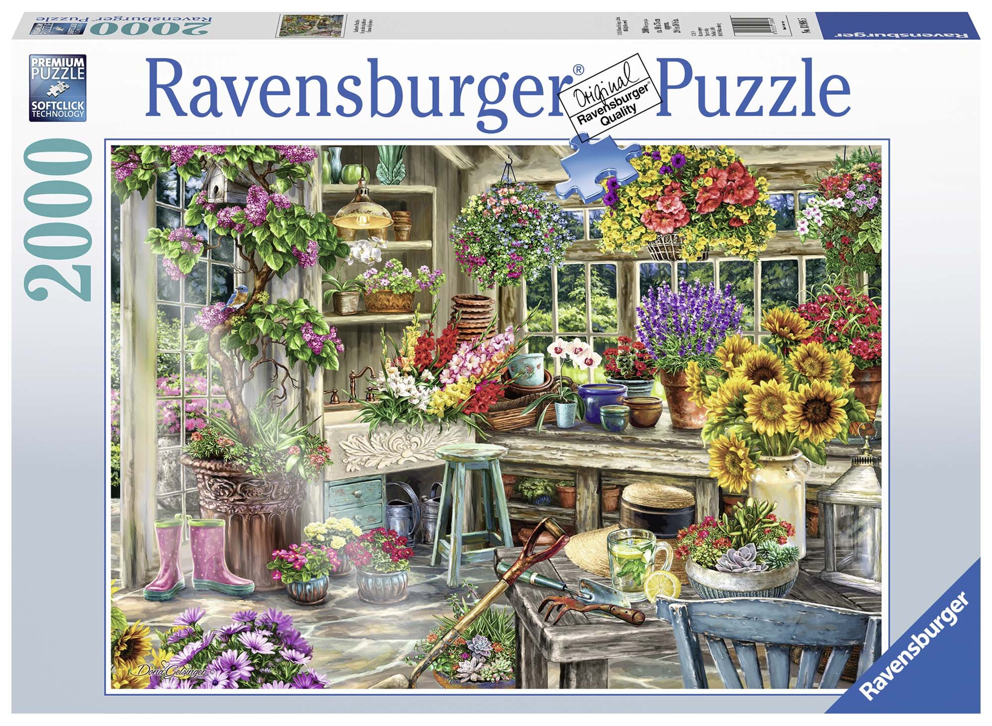 Ravensburger Palapeli, Gardeners Paradise 2000 palaa