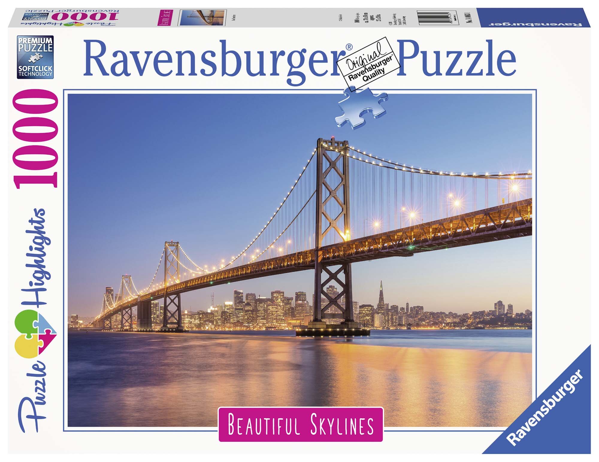 Ravensburger Palapeli, San Francisco 1000 palaa