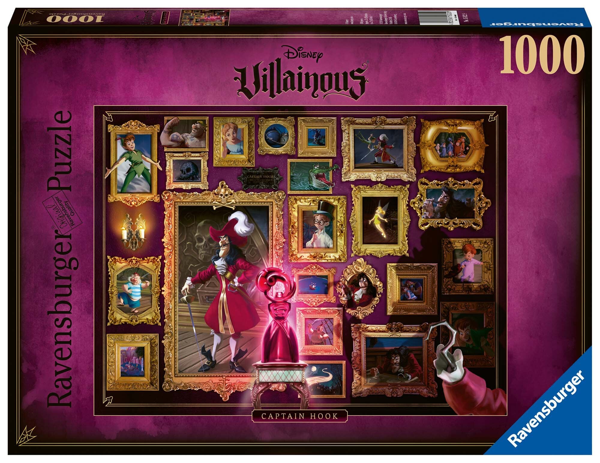 Ravensburger Palapeli, Disney Villainous - Captain Hook 1000 palaa