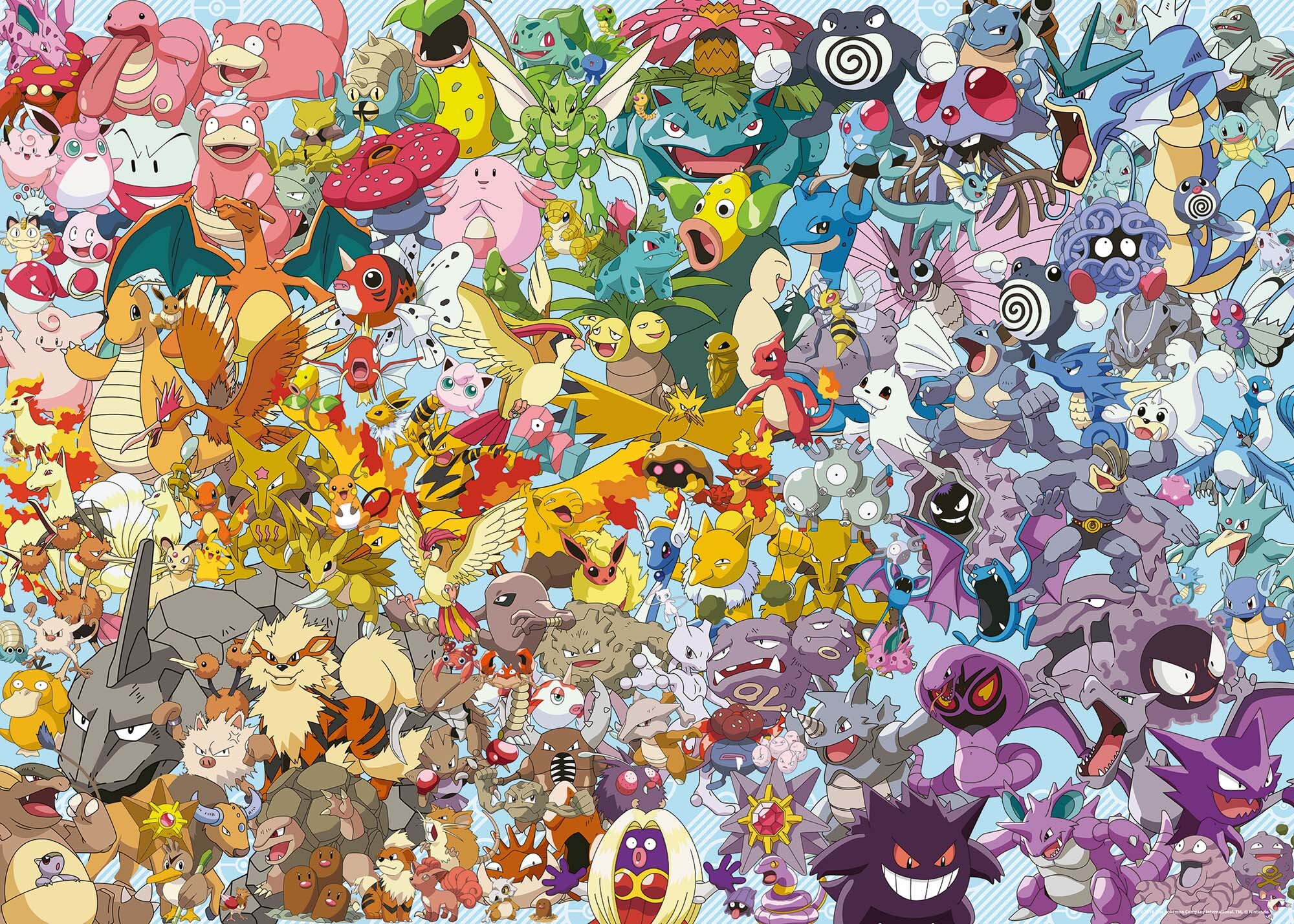 Ravensburger Palapeli, Pokémon Challenge 1000 palaa