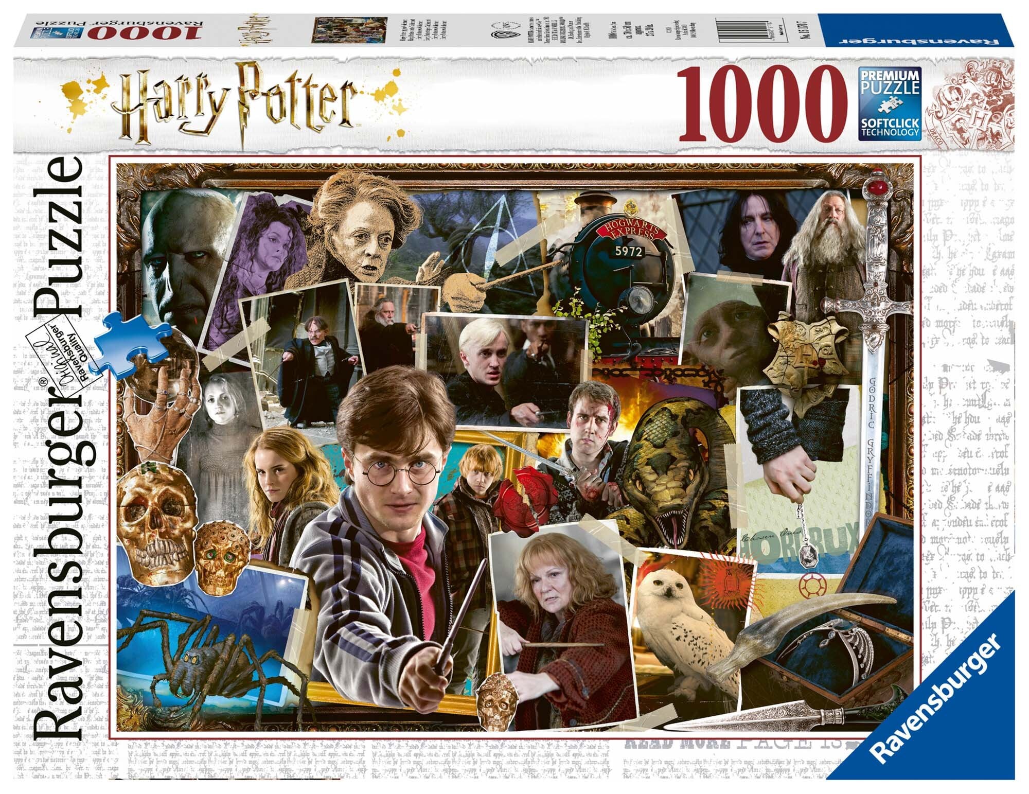 Ravensburger Palapeli, Harry Potter Collage 1000 palaa