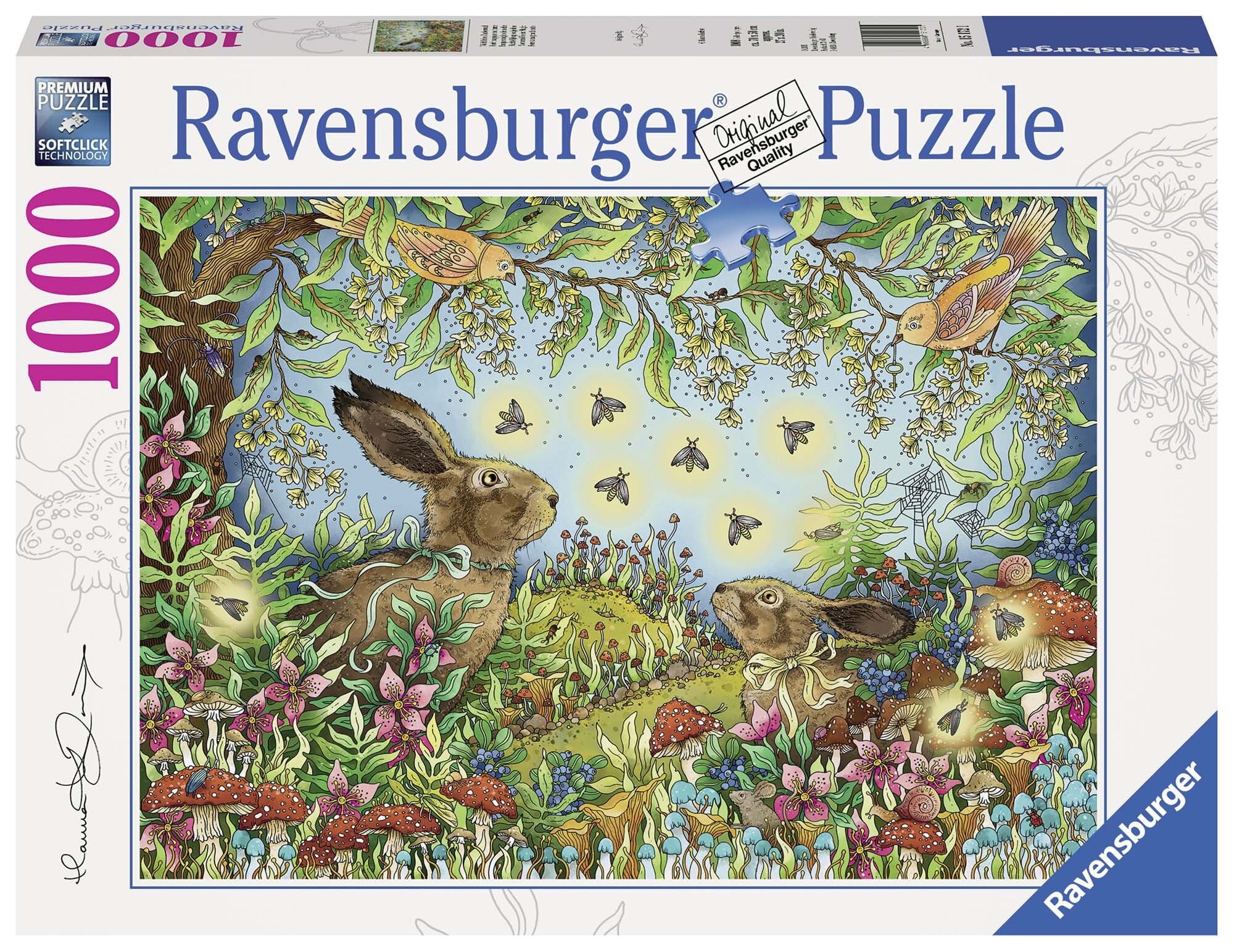 Ravensburger Palapeli, Nocturnal Forest Magic 1000 palaa