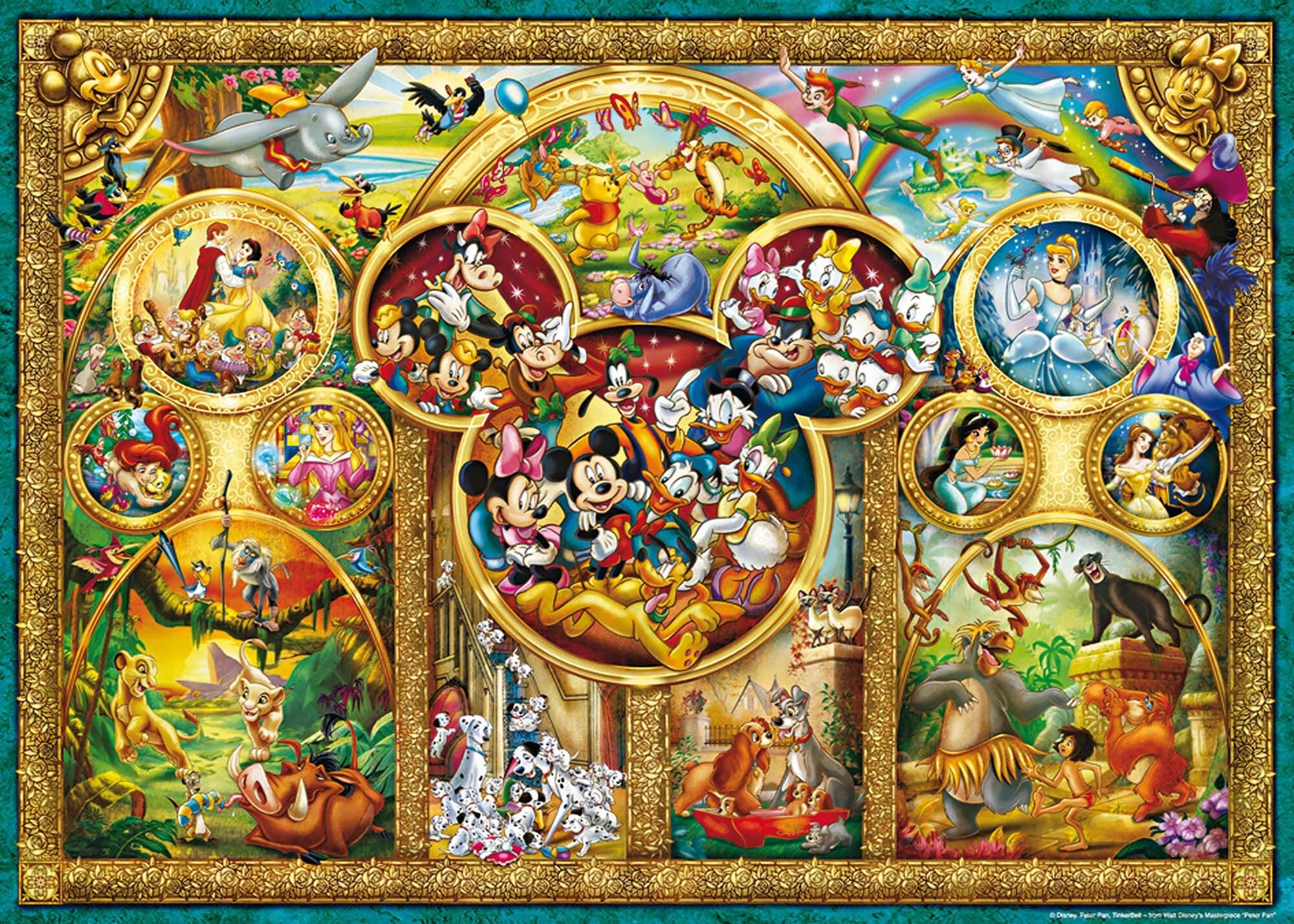 Ravensburger Palapeli, The Best Disney Themes 1000 palaa