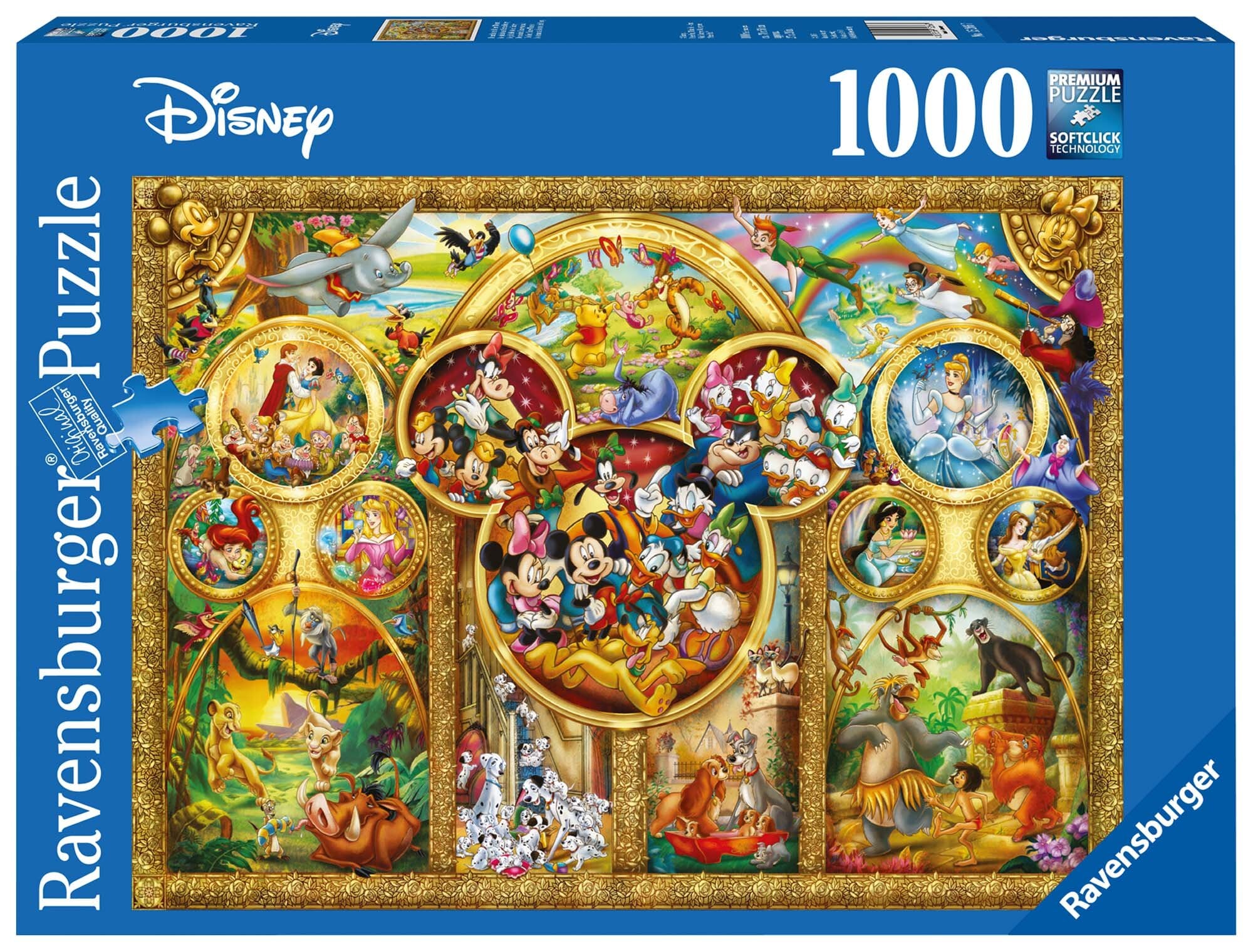 Ravensburger Palapeli, The Best Disney Themes 1000 palaa