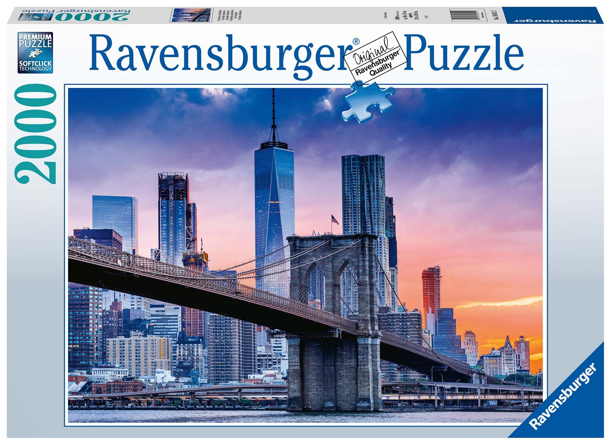 Ravensburger Palapeli, New Yorks Skyline 2000 palaa