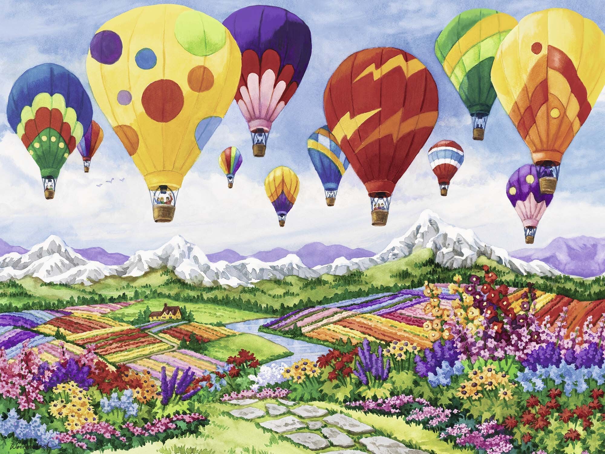 Ravensburger Palapeli, Spring is in the Air 1500 palaa