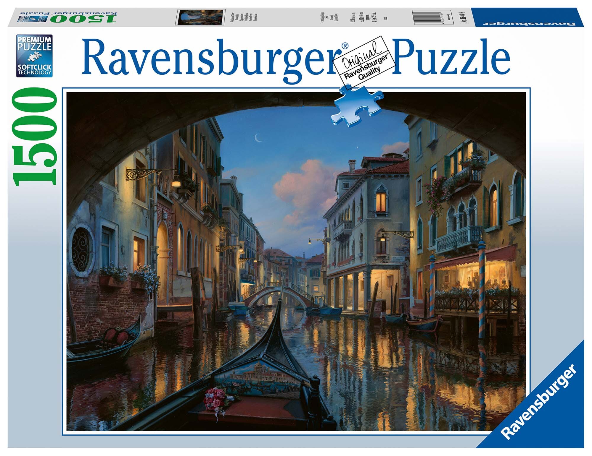 Ravensburger Palapeli, Venetian Dreams 1500 palaa