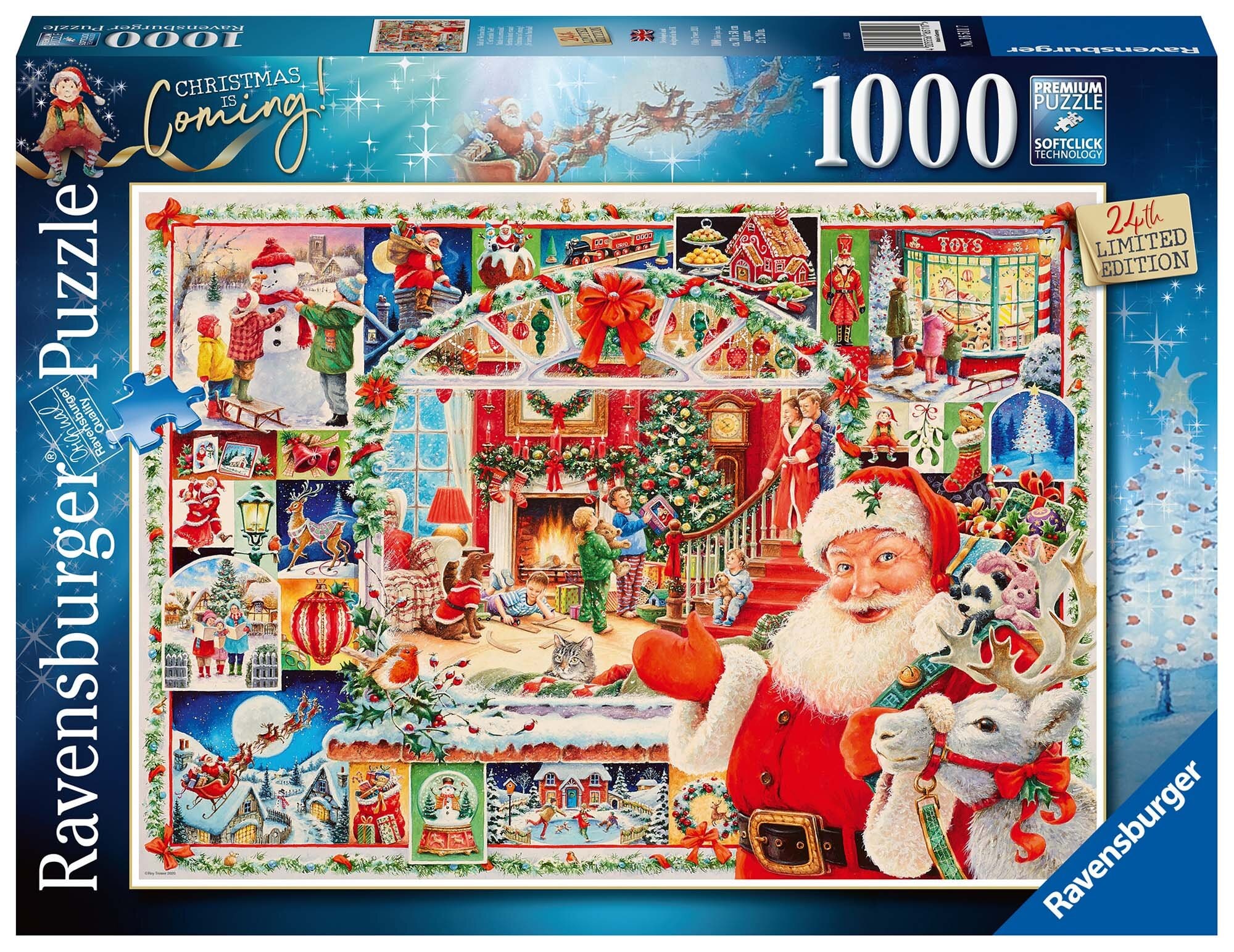 Ravensburger Palapeli, Christmas is coming! 1000 palaa