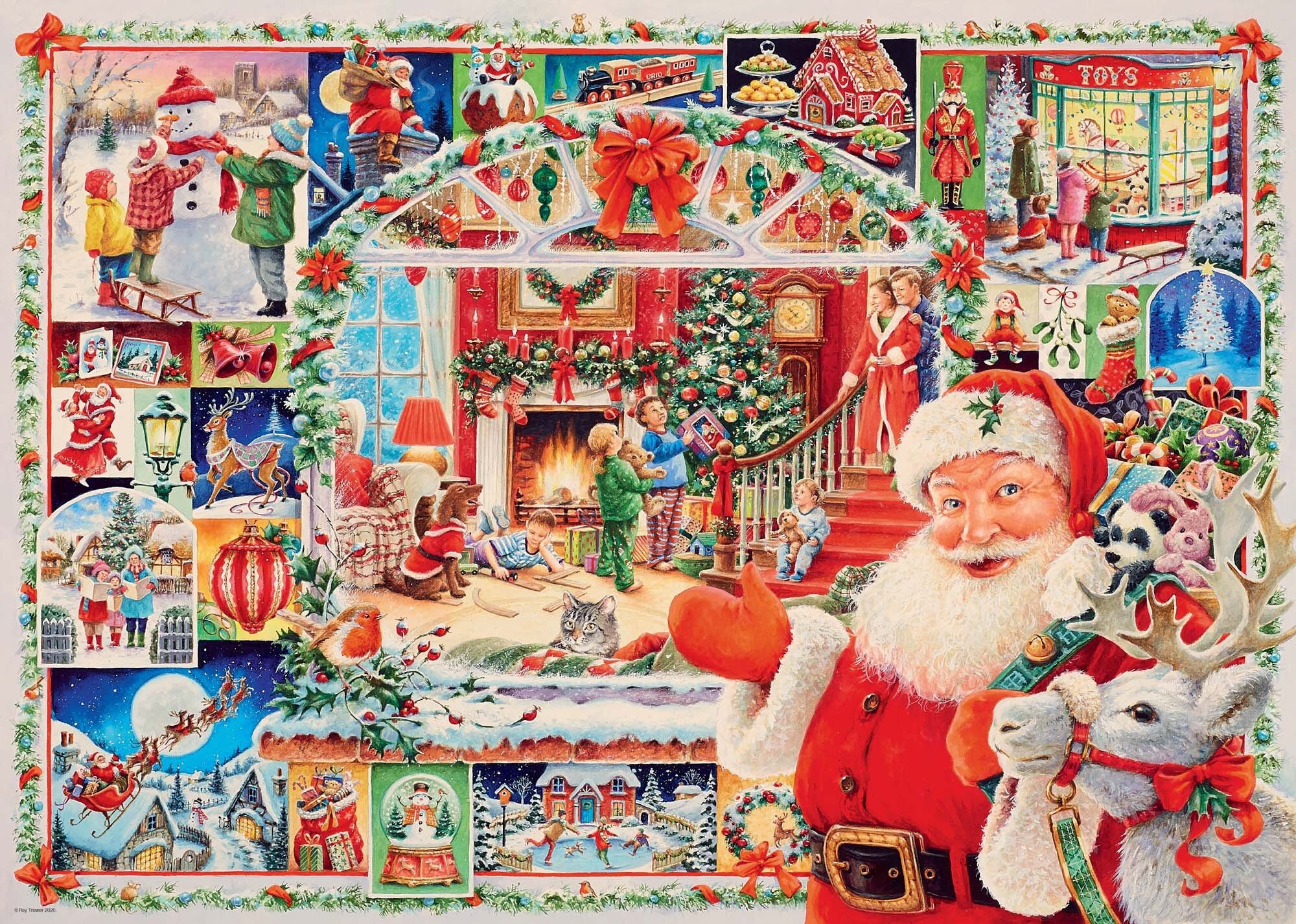 Ravensburger Palapeli, Christmas is coming! 1000 palaa