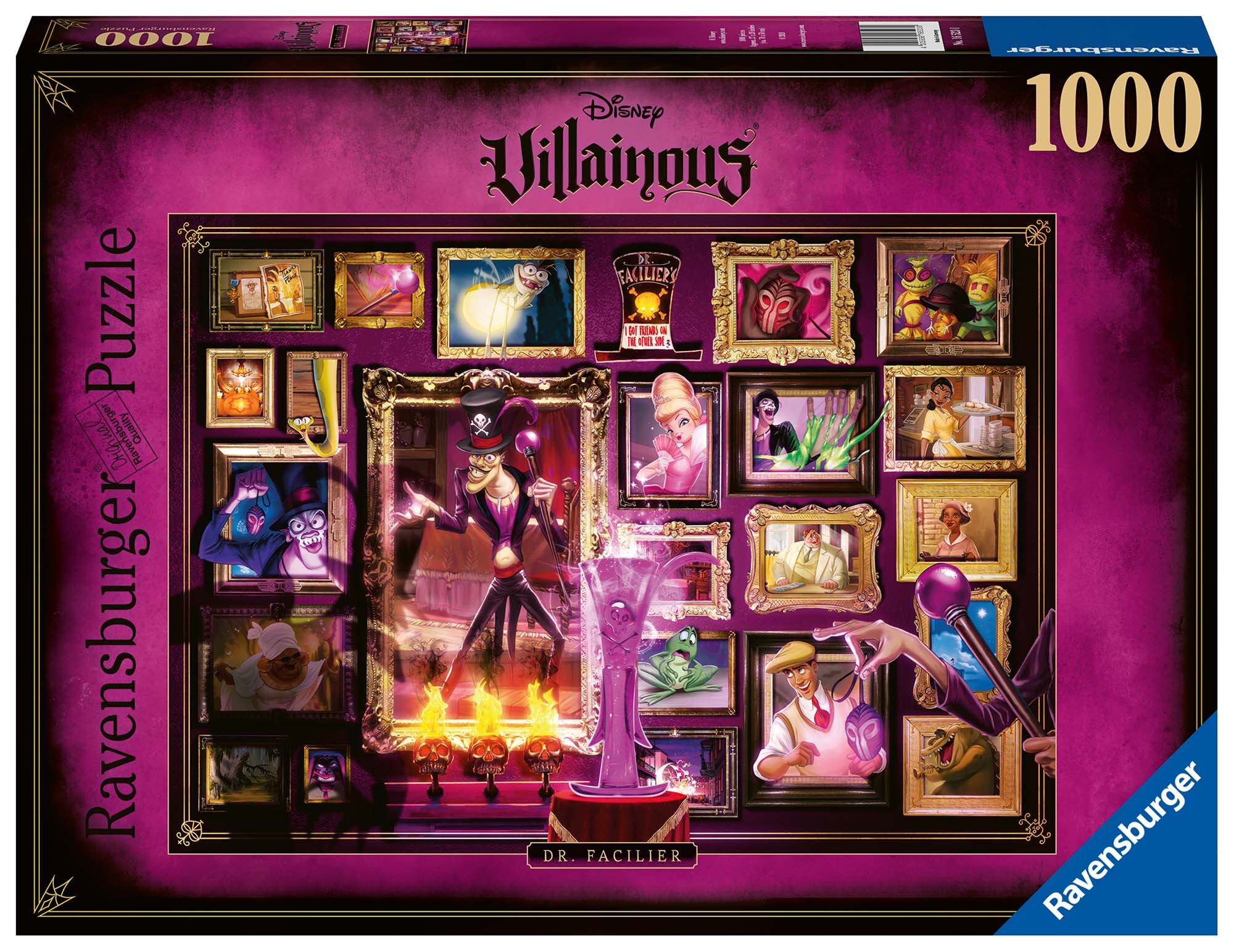 Ravensburger Palapeli, Disney Villainous - Dr. Facilier 1000 palaa
