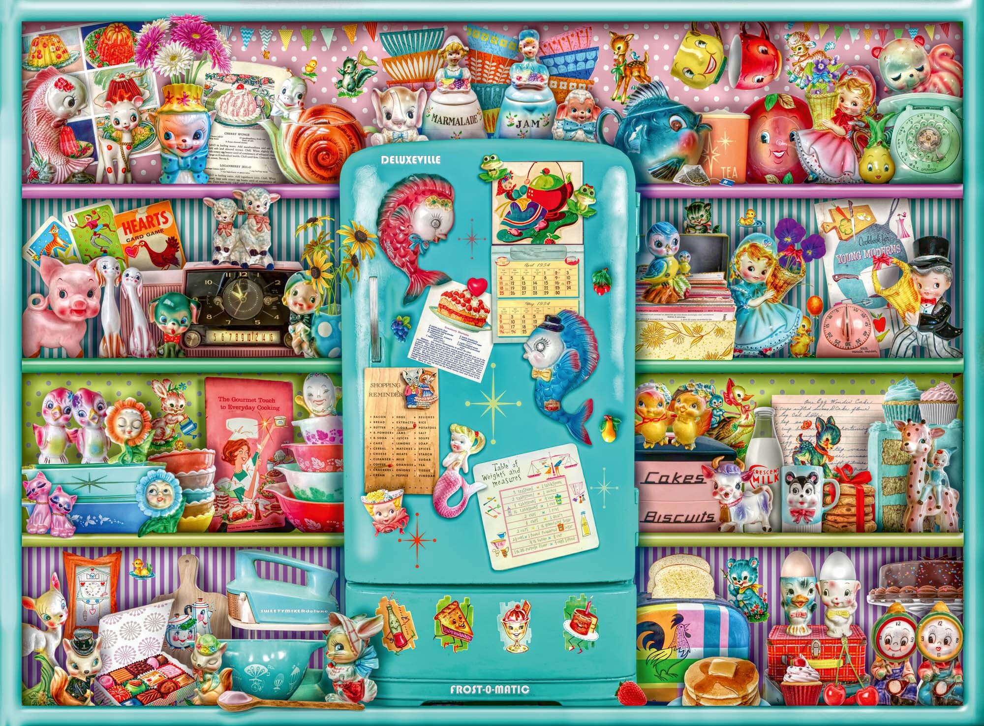 Ravensburger Palapeli, Kitschy Kitchen 500 palaa