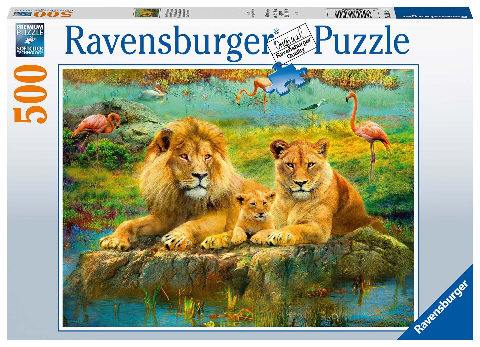 Ravensburger Palapeli, Lions in the Savannah 500 palaa