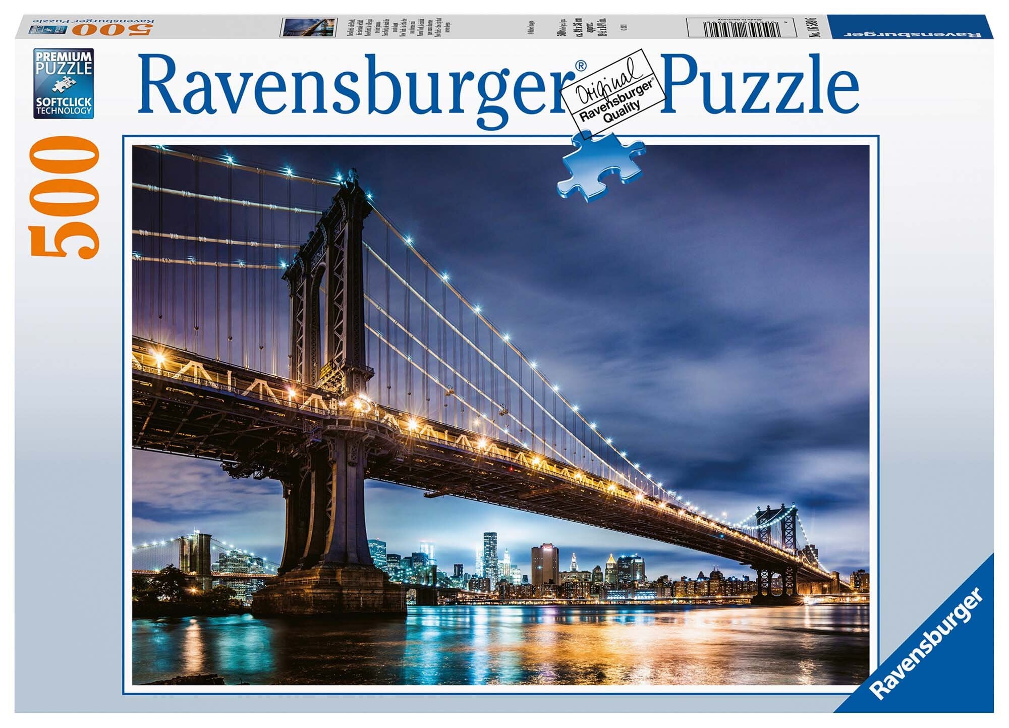 Ravensburger Palapeli, New York Skyline 500 palaa