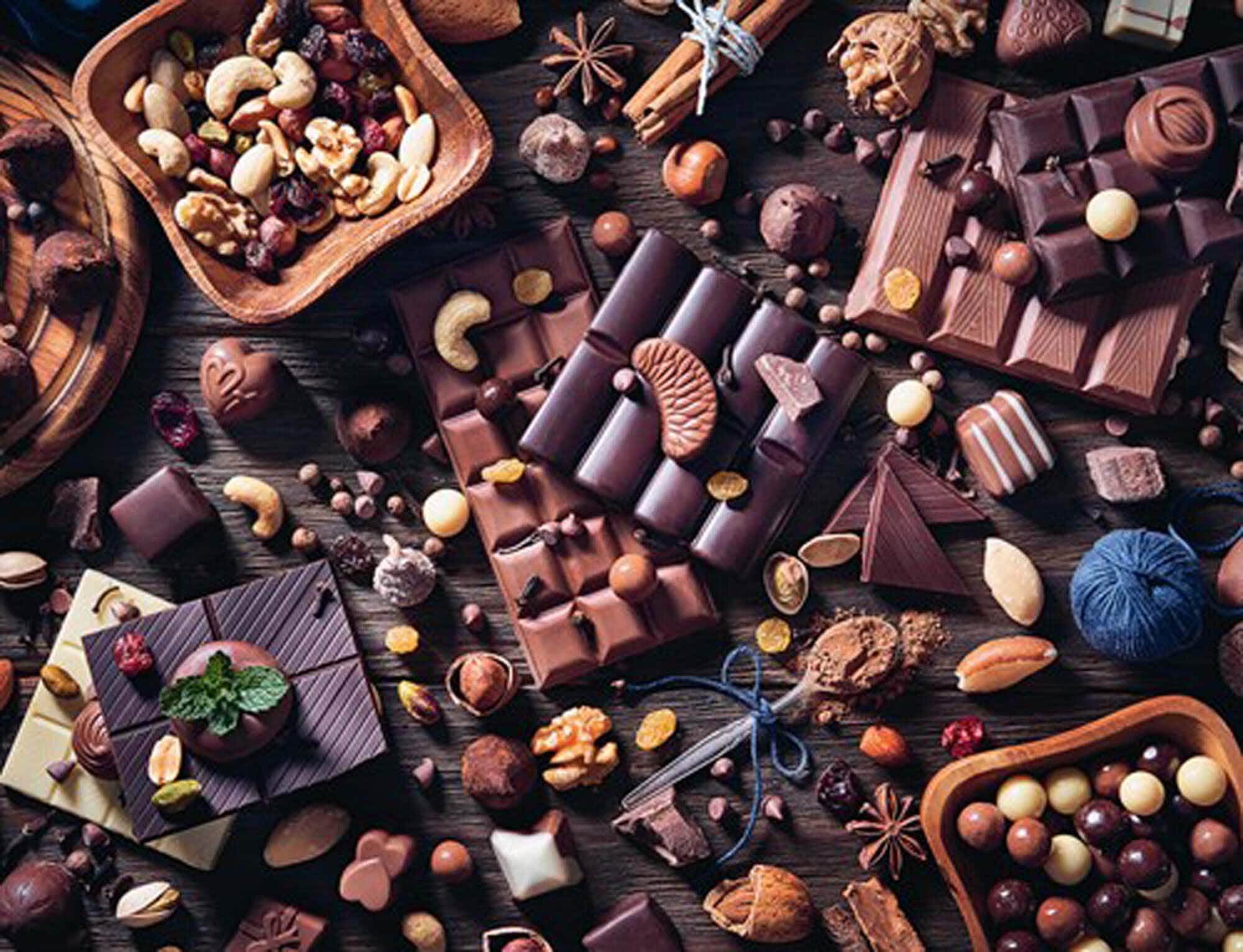 Ravensburger Palapeli, Chocolate Paradise 2000 palaa