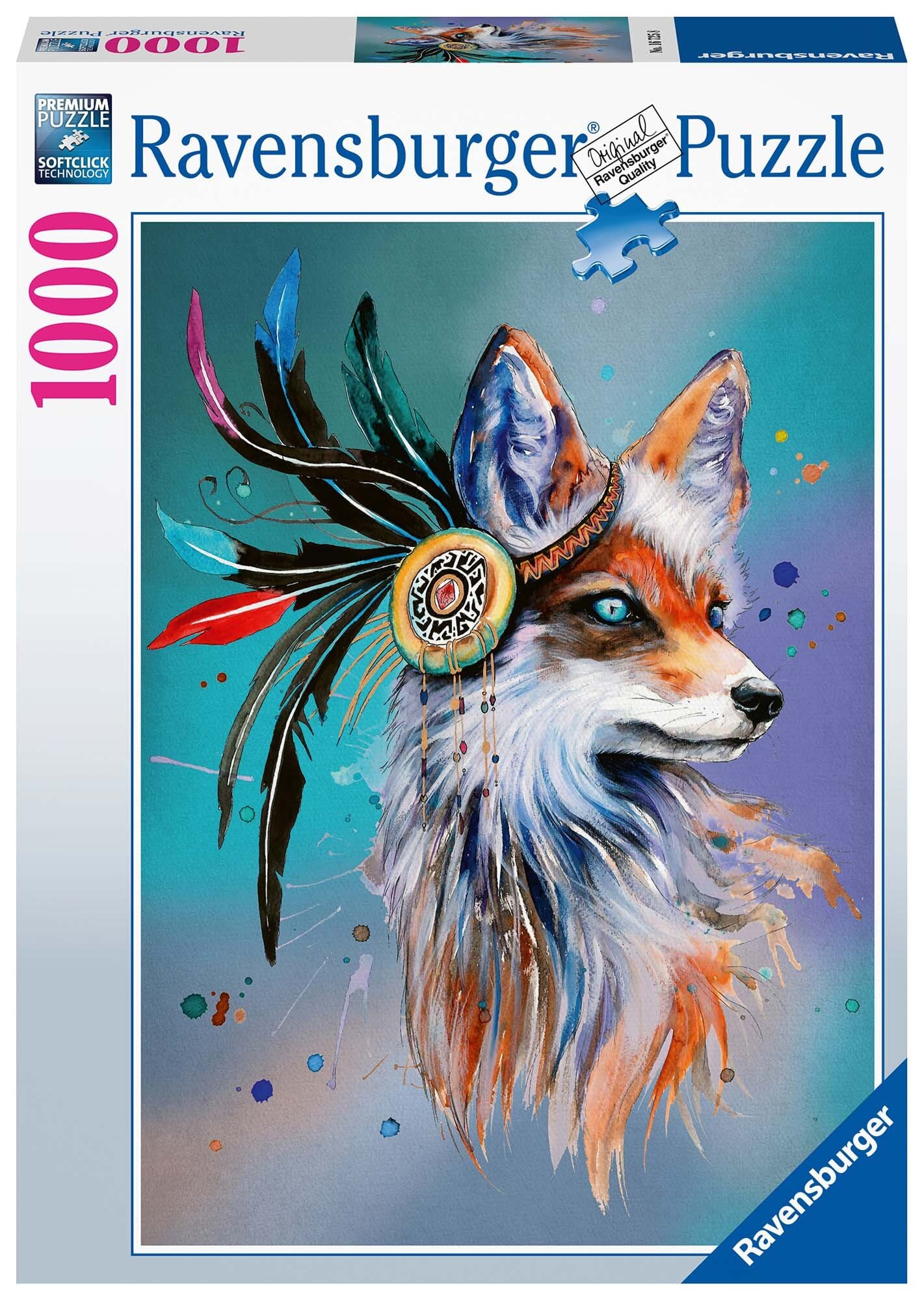 Ravensburger Palapeli, Spirit Fox 1000 palaa