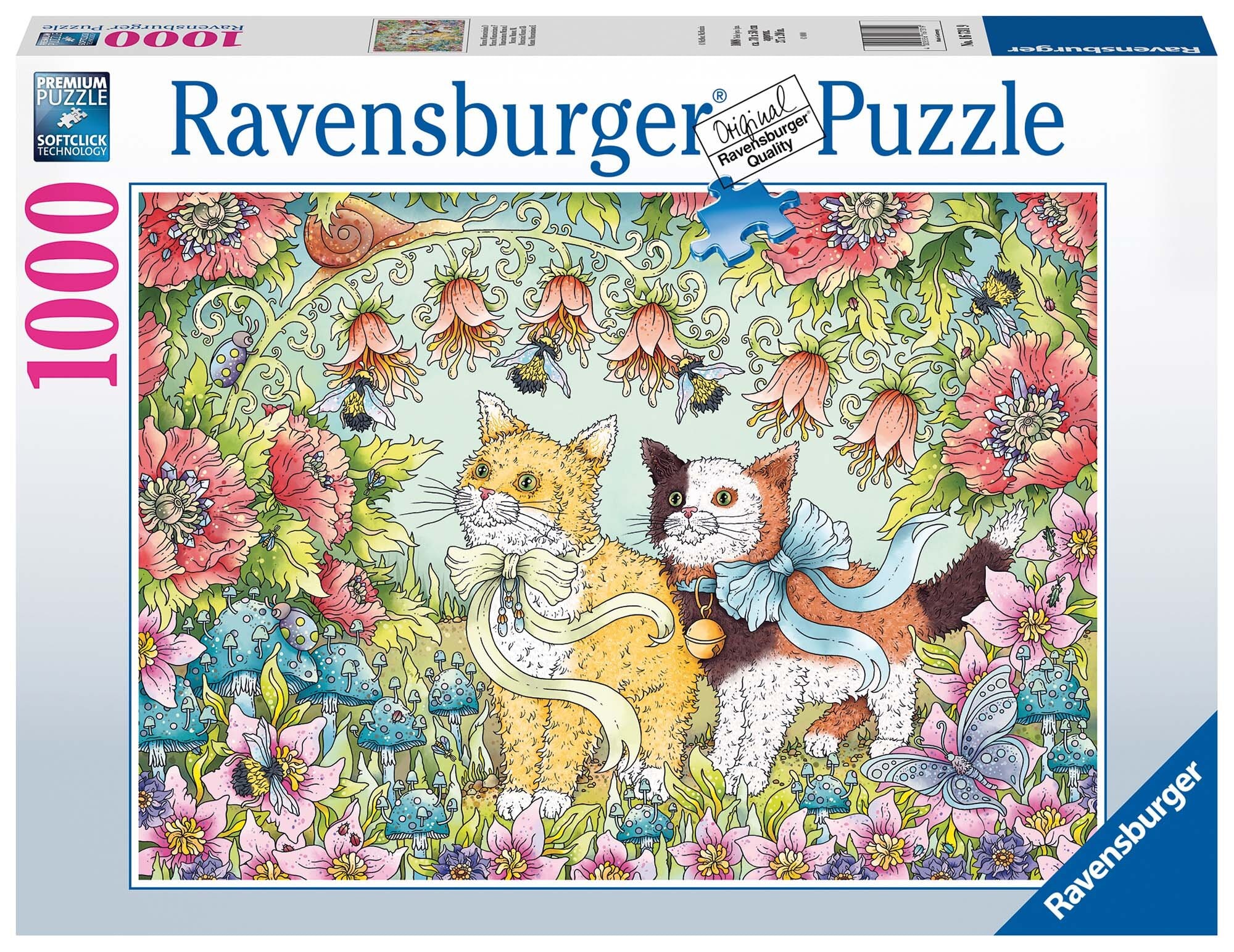 Ravensburger Palapeli, Cute Cats 1000 palaa