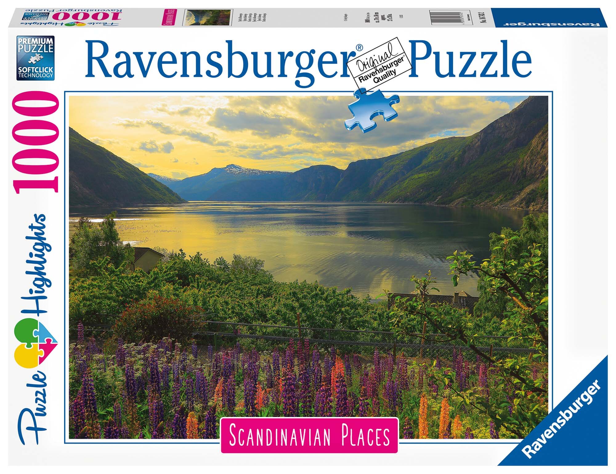 Ravensburger Palapeli, Fjord in Norway 1000 palaa