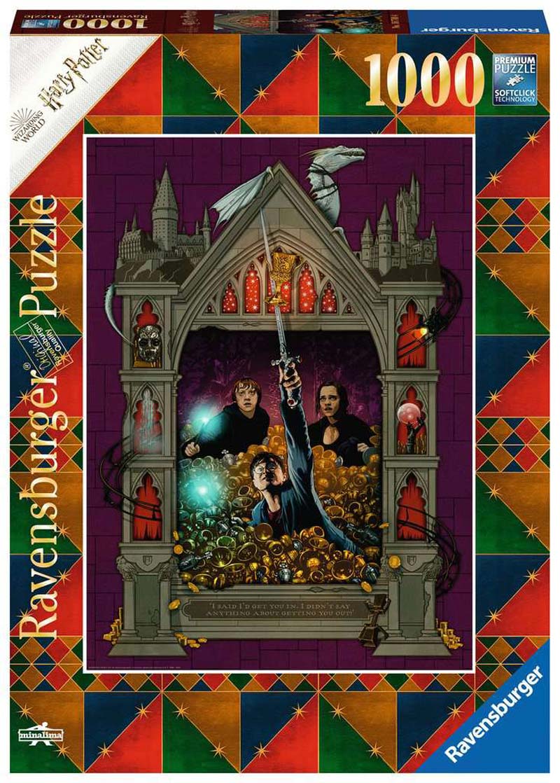Ravensburger Palapeli, Harry Potter and The Deathly Hallows - 2 Part, 1000 palaa