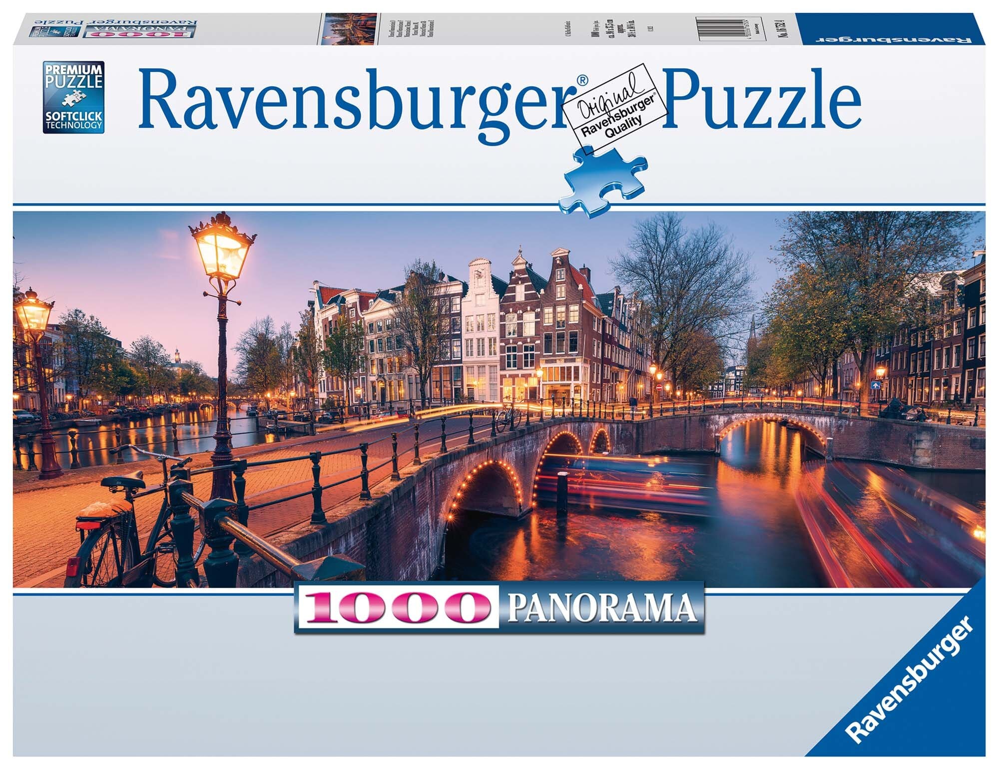 Ravensburger Palapeli, Evening in Amsterdam 1000 palaa