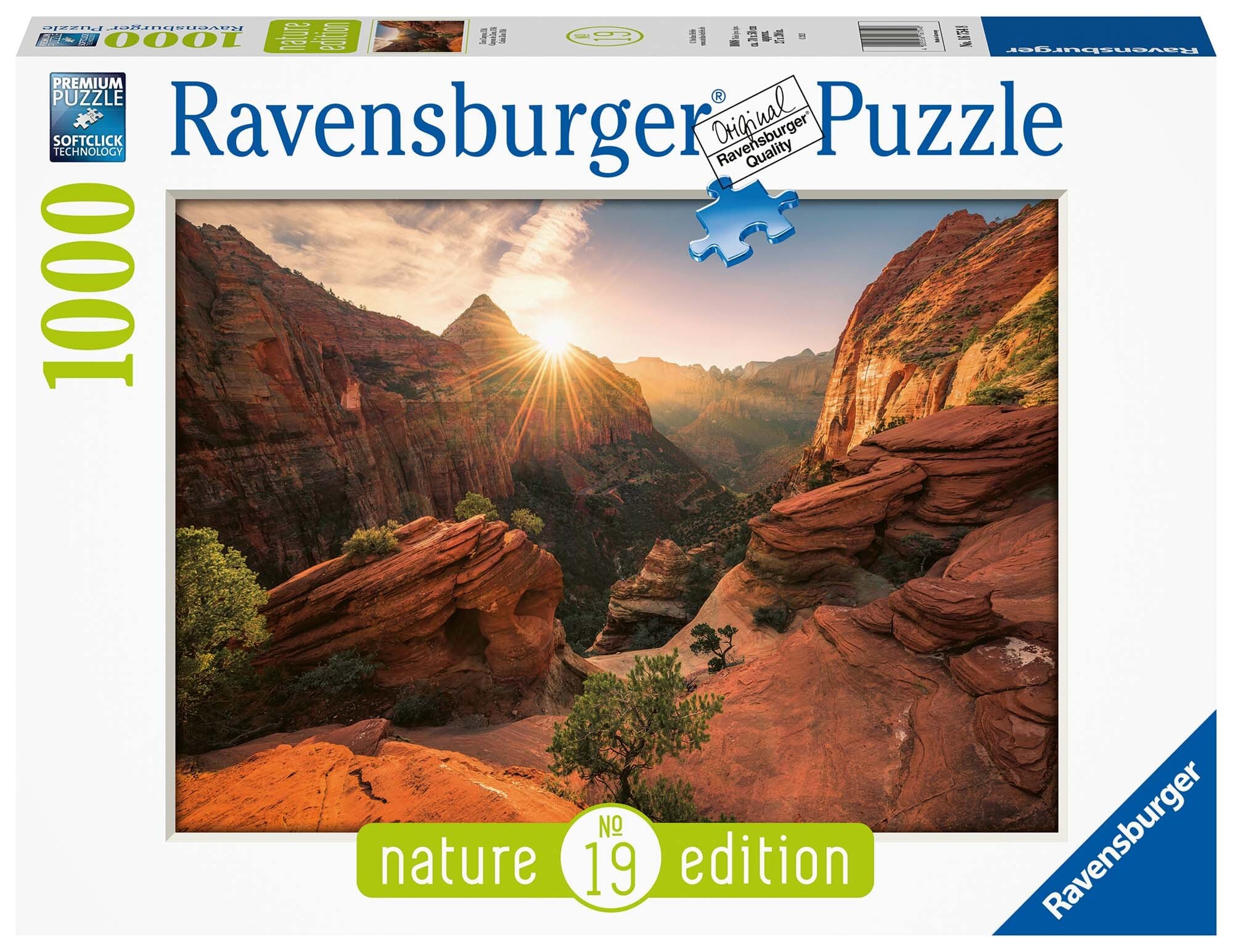 Ravensburger Palapeli, Zion Canyon USA 1000 palaa
