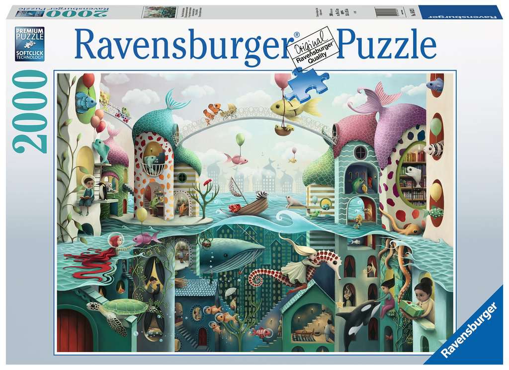 Ravensburger Palapeli, If Fish Could Walk 2000 palaa