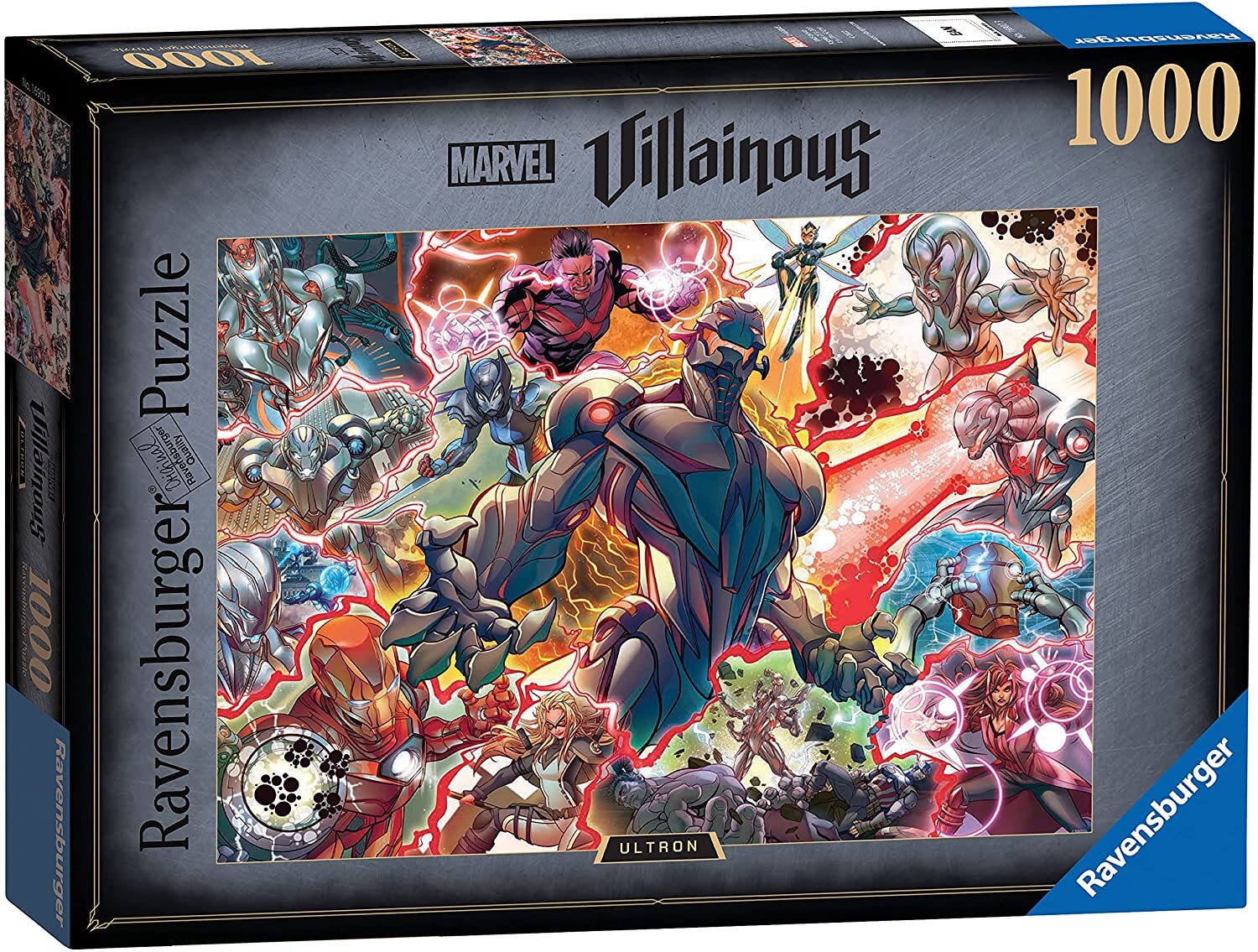 Ravensburger Palapeli, Villainous - Ultron 1000 palaa