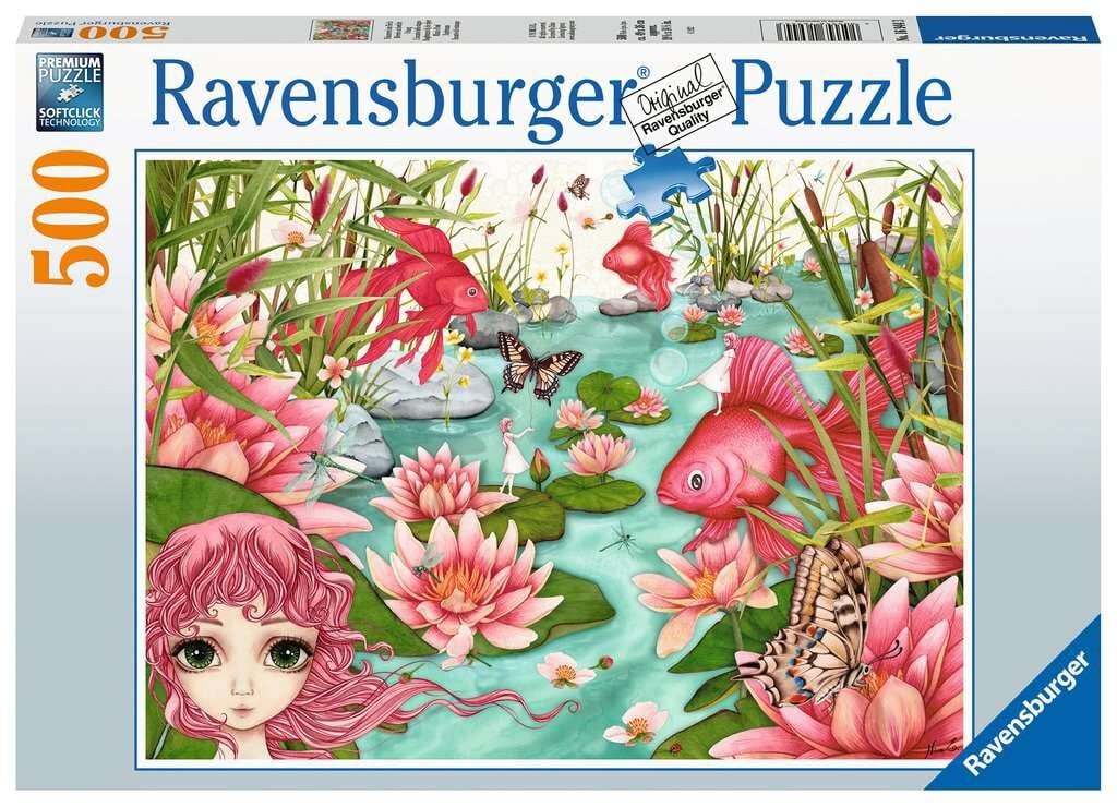 Ravensburger Palapeli, Minu's Pond Daydreams 500 palaa