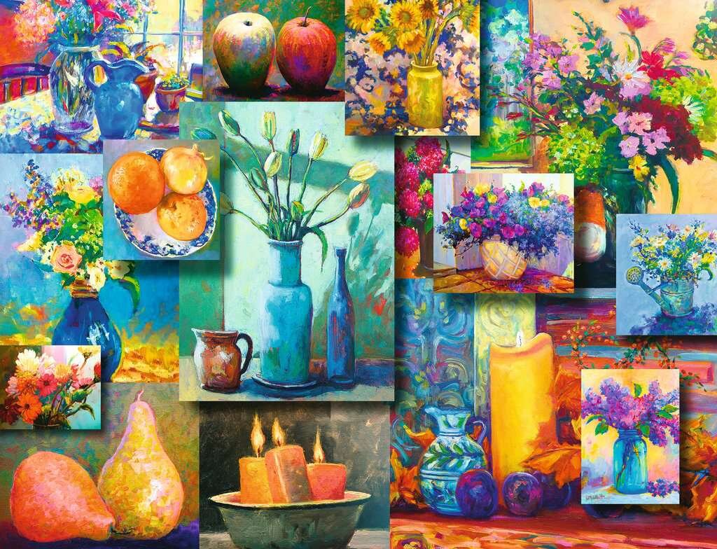 Ravensburger Palapeli, Still Life Beauty 2000 palaa
