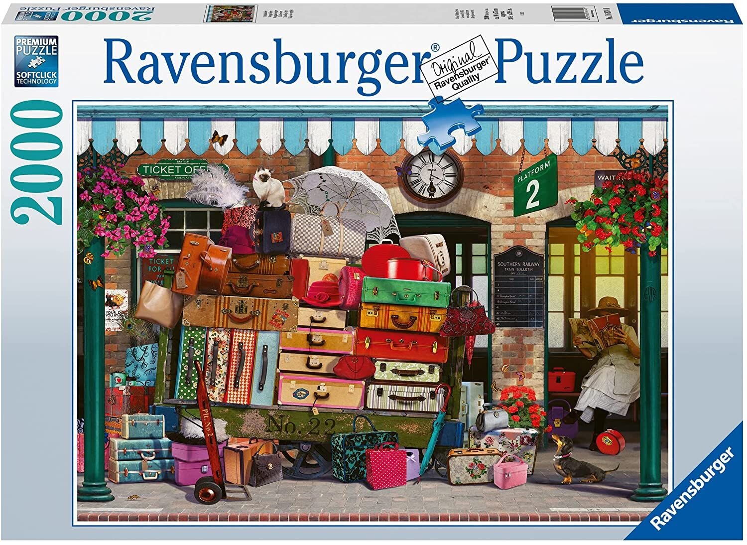 Ravensburger Palapeli, Traveling Light 2000 palaa