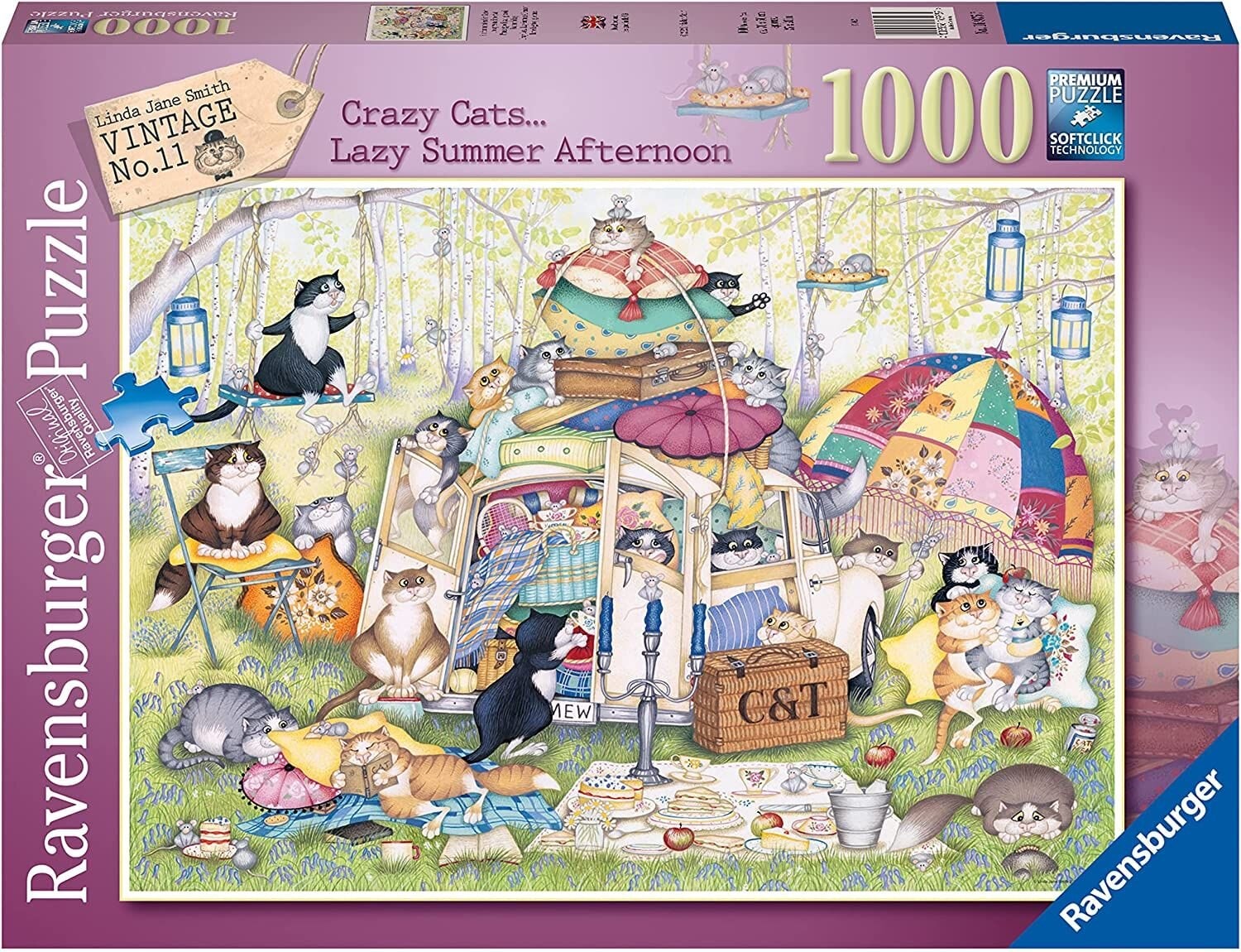 Ravensburger Palapeli, Lazy Summer Afternoon 1000 palaa